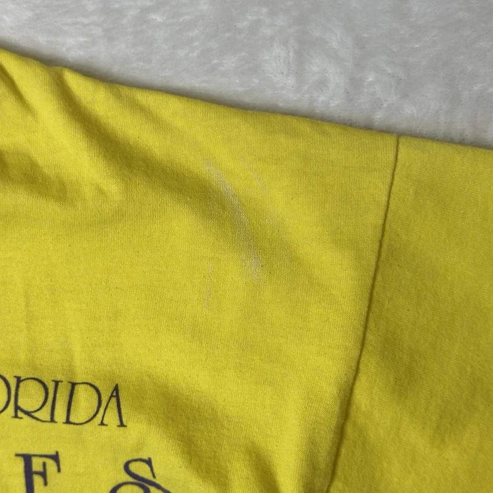 VTG 90s Florida Lifestyles Old and Shiftless T Shirt XL USA Made Single Stitch - Picture 8 of 13